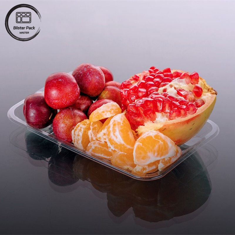 Embalaje de ampollas para productos frescos de supermercado Frutas, verduras y carnes