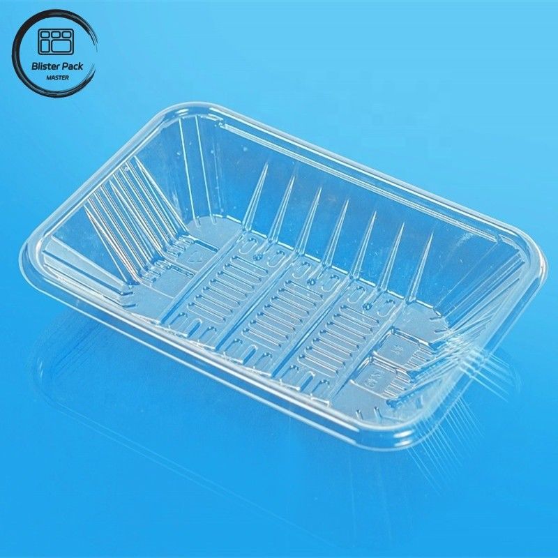 Embalaje de ampollas para productos frescos de supermercado Frutas, verduras y carnes