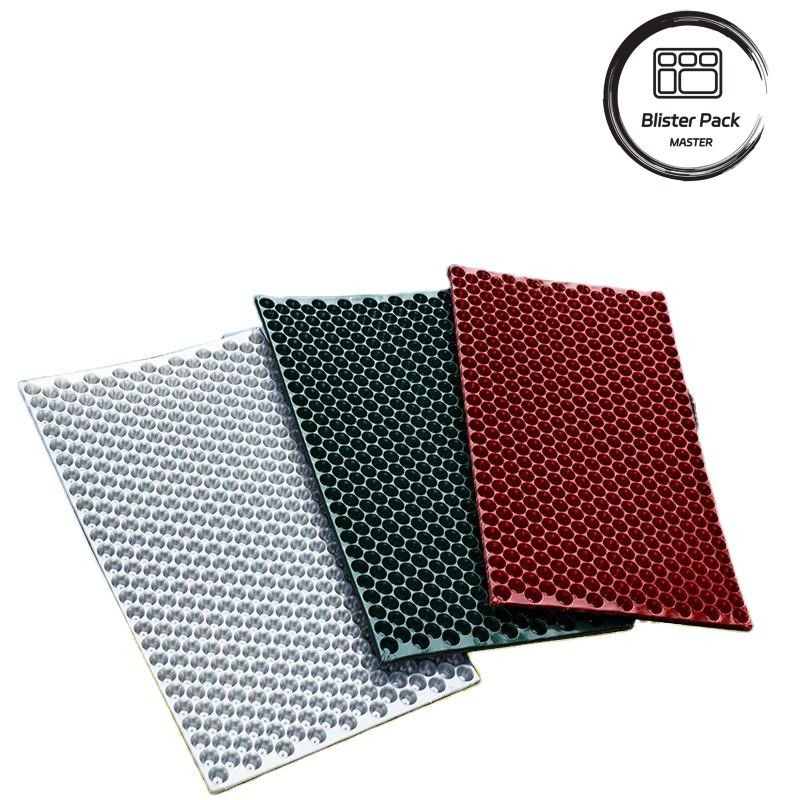 Polistireno de mano para sembrar arroz bandeja de plástico extra profundo sembrador con varias opciones de agujeros (128 a 648 células)