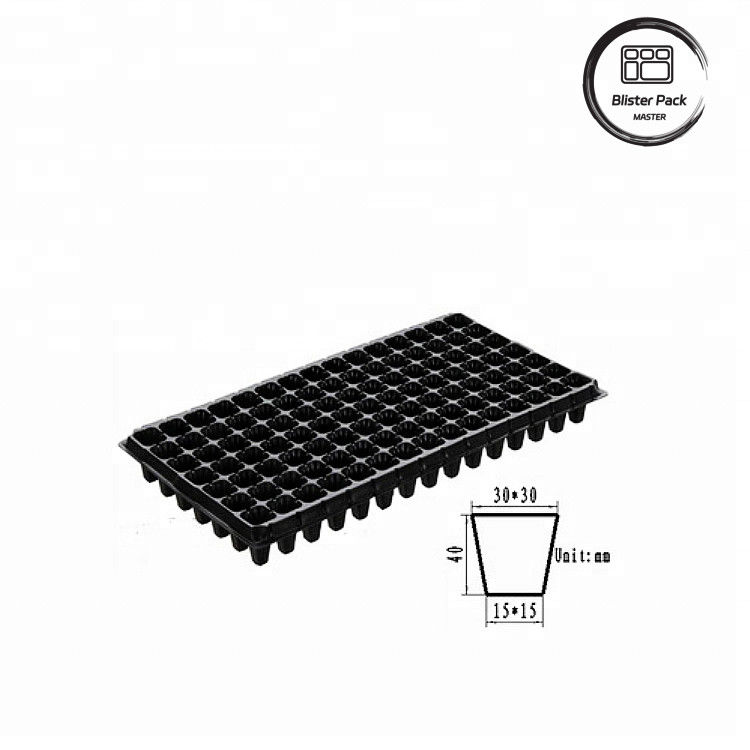 105 Plantación de células bandeja de inicio para la germinación Sistema práctico de multiplicación de plantas multicelulares