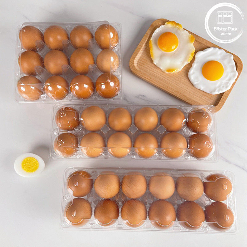 30 agujeros de plástico bandeja de huevo cartón de embalaje por los fabricantes para el almacenamiento seguro de los huevos