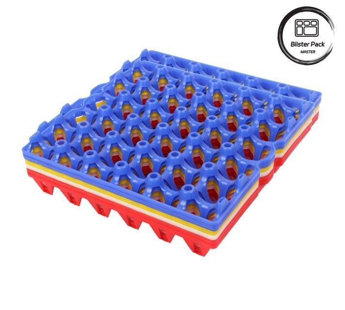 Envases de 30 células de plástico para huevos de gallina