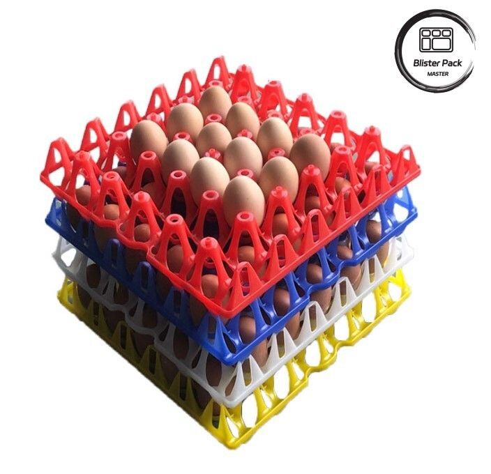 Envases de 30 células de plástico para huevos de gallina