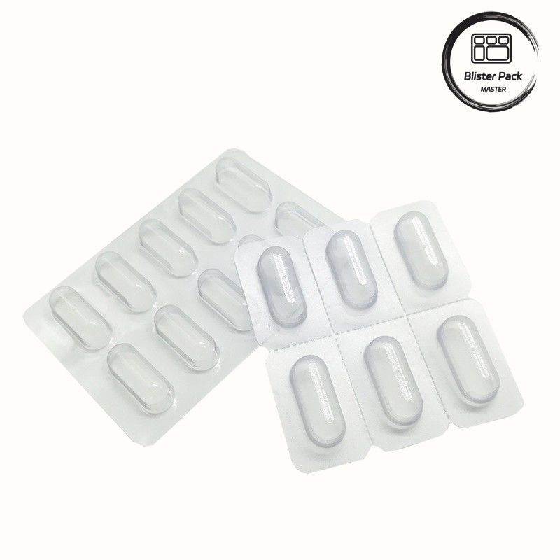 Embalaje de pastillas individuales estériles en ampollas Envases seguros de pastillas para uso médico