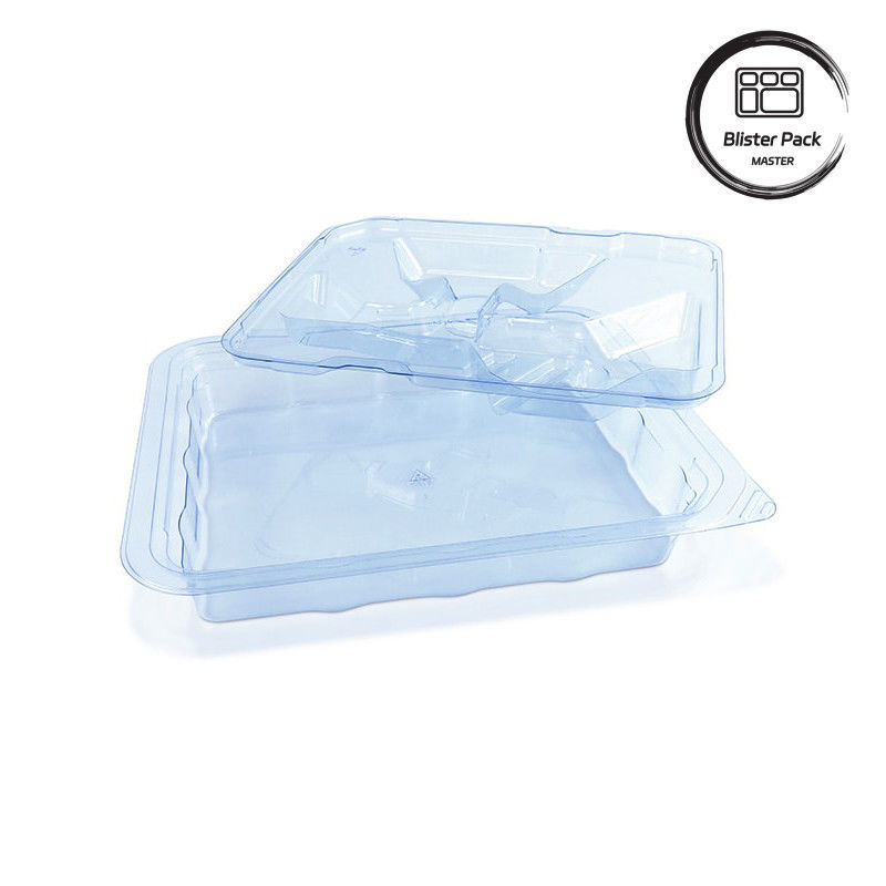 Envases de plástico termoformados con ampollas PETG personalizados para dispositivos médicos desechables