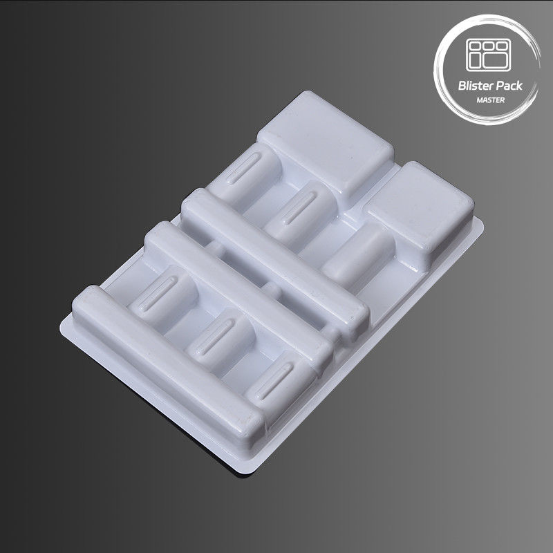 Envases de plástico con forma de vacío para 6 inyecciones envasado en ampollas para viales de 5 ml y 10 ml