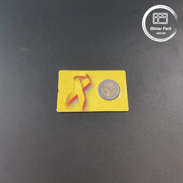 Embalaje de ampollas personalizadas de doble transparencia Clamshell para monedas con embalaje de cartón