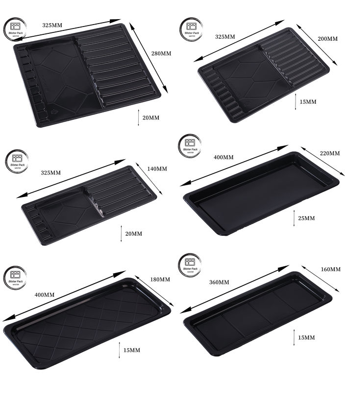 Envases de plástico para carne de ostras y carne congelada con diseño seguro y duradero