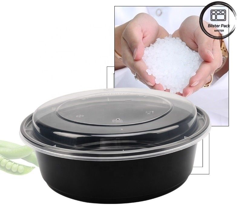 Contenedores desechables de ensalada sin BPA a prueba de fugas Varios tamaños 8oz 12oz 16oz 24oz 32oz