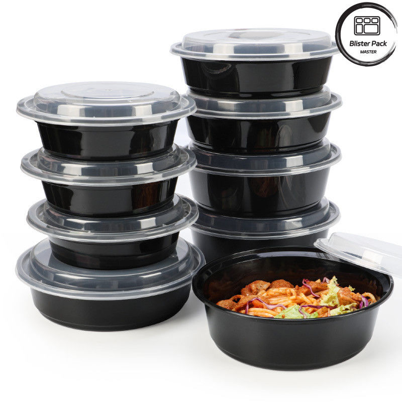 Contenedores desechables de ensalada sin BPA a prueba de fugas Varios tamaños 8oz 12oz 16oz 24oz 32oz