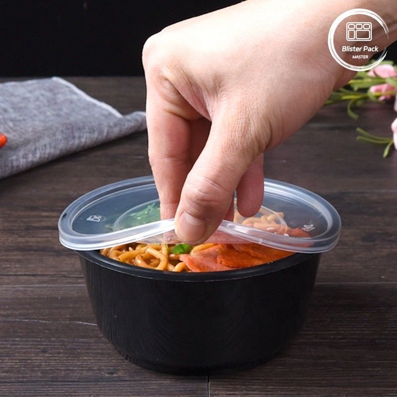 Contenedores desechables de ensalada sin BPA a prueba de fugas Varios tamaños 8oz 12oz 16oz 24oz 32oz