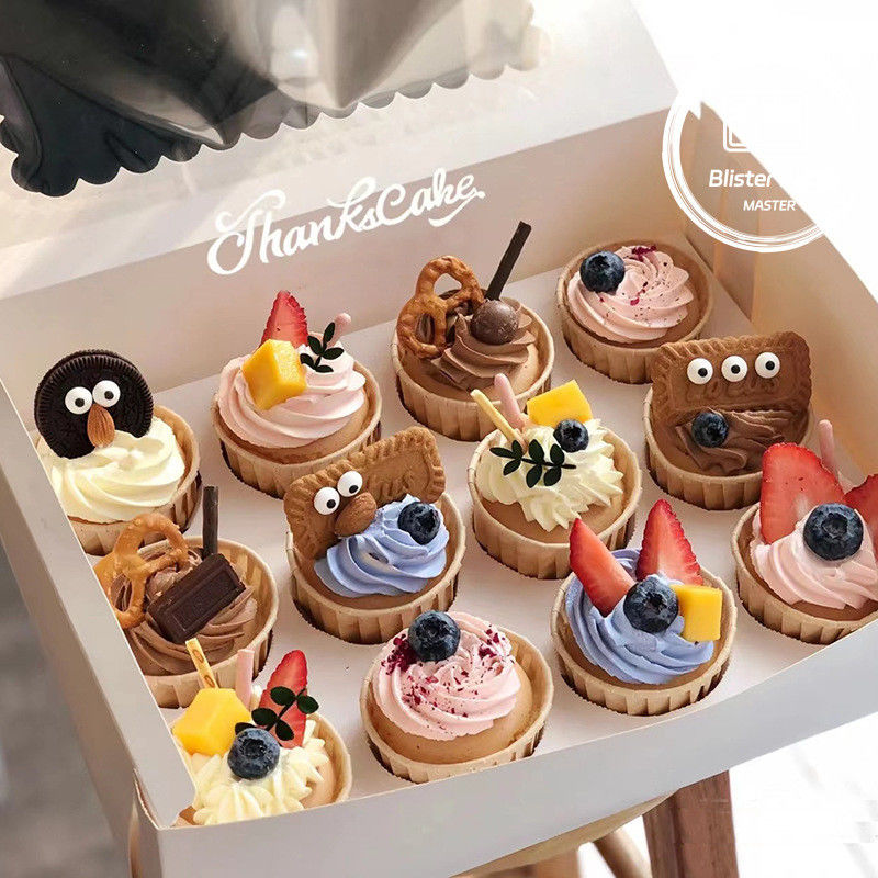 Embalaje de ampollas de galletas y rosquillas personalizadas de primera calidad adaptadas a su marca