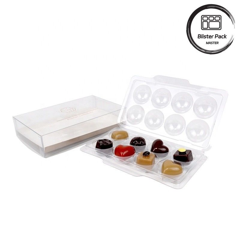 Embalaje de trufas Disponible en 4, 8, 15 y 30 juegos de piezas Durable y versátil
