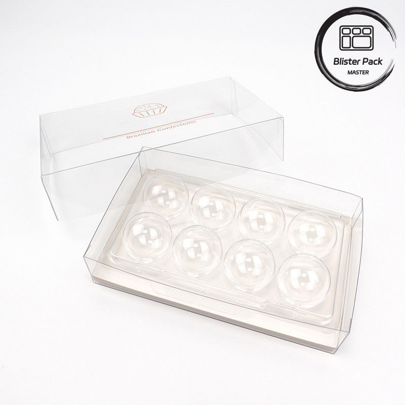 Embalaje de trufas Disponible en 4, 8, 15 y 30 juegos de piezas Durable y versátil