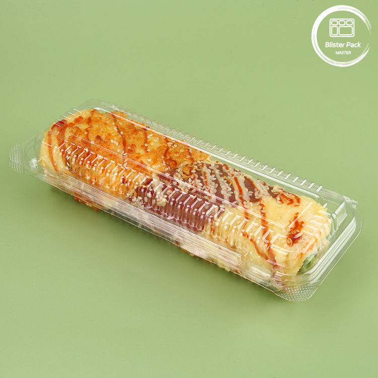 Contenedor de fruta desechable transparente a medida - bandeja de PET de plástico para el almacenamiento de productos frescos