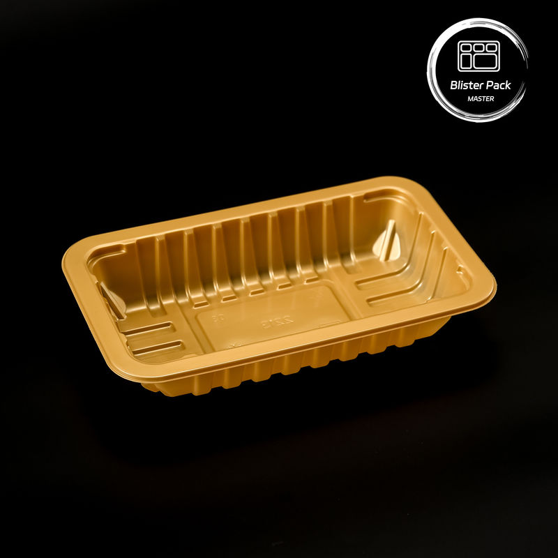 Envases de embalaje de vacío de alimentos de PP personalizados Envases de plástico desechables con logotipo