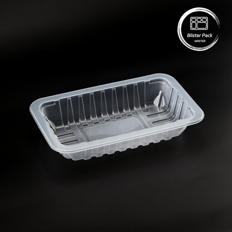 Envases de embalaje de vacío de alimentos de PP personalizados Envases de plástico desechables con logotipo