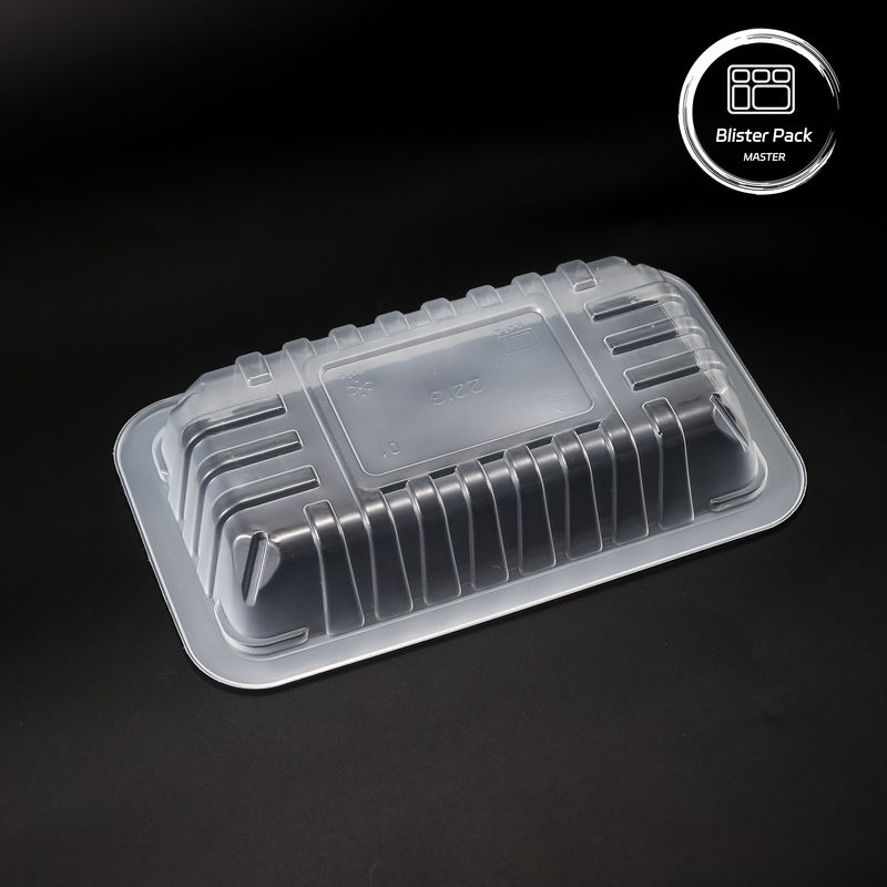 Envases de embalaje de vacío de alimentos de PP personalizados Envases de plástico desechables con logotipo