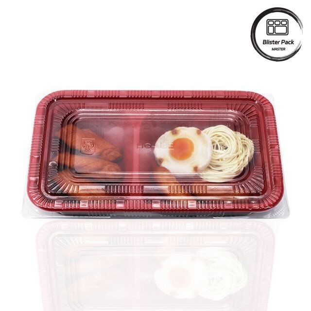 Compartimiento 2-3-4 personalizado de comida caliente de PP para llevar Cajas Bento Eco amigable Rectangular