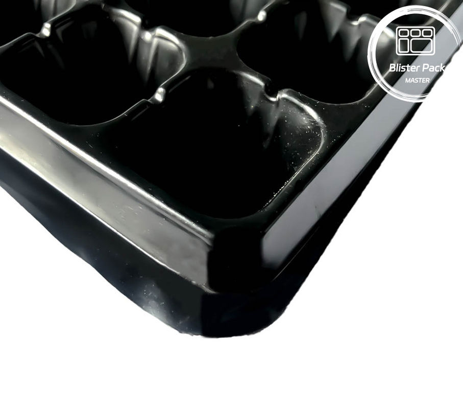 4 cm de profundidad 200 bandejas de semilla de poliestireno de cavidad directamente de la fábrica para una germinación efectiva de semillas
