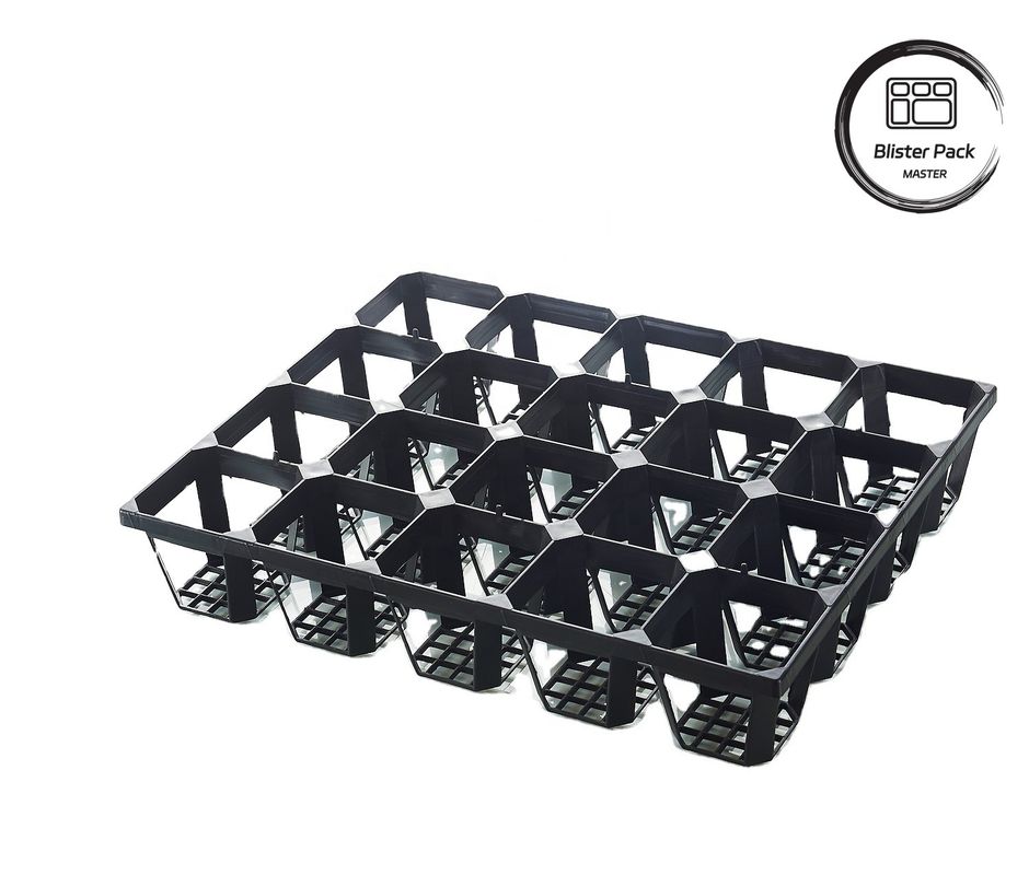Envases de plástico para semillas de varios tamaños 6, 12, 20, 24, 40 células Durables para la jardinería