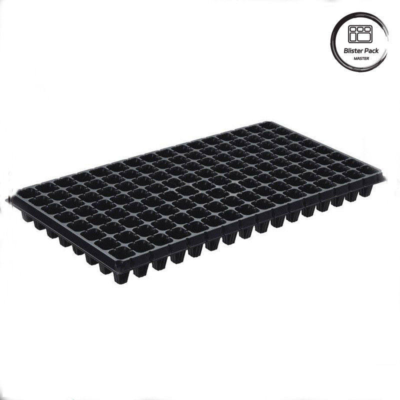 Envases de plástico duraderos para semillas, de 32 a 200 células, ideales para germinar vegetales y plantas