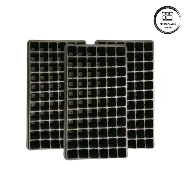 Envases de plástico duraderos para semillas, de 32 a 200 células, ideales para germinar vegetales y plantas