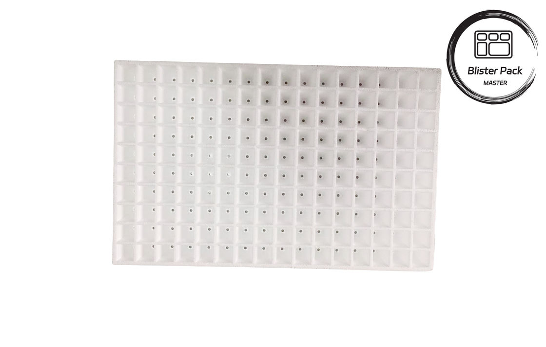 Tableros de semillas flotantes de espuma de 160 agujeros para semillas hidropónicas de vegetales y frutas para uso en laboratorio