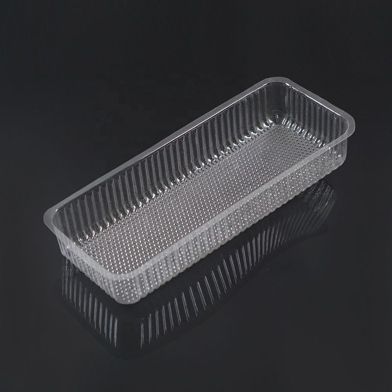Embalaje en bandeja de ampollas de plástico transparente PET de grado alimenticio personalizado para galletas y bocadillos