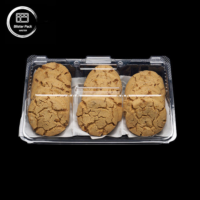 Caja de pastel de PET suizo a medida para postres y envases de regalo de grado alimenticio