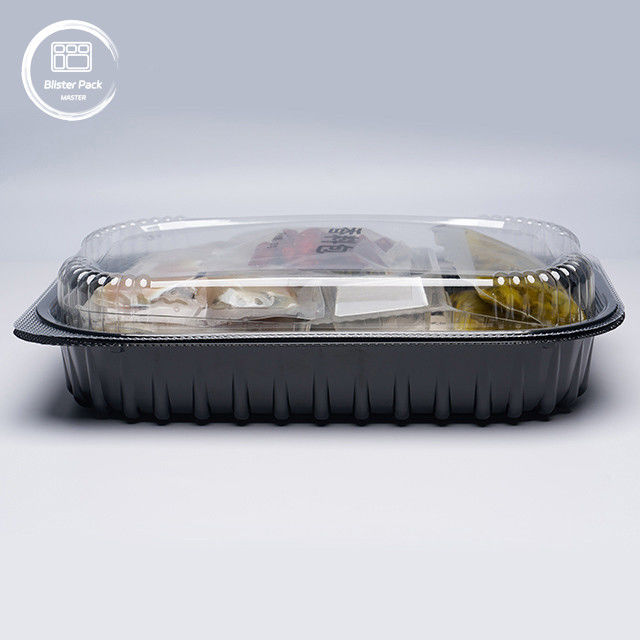 Caja de pastel de PET suizo a medida para postres y envases de regalo de grado alimenticio