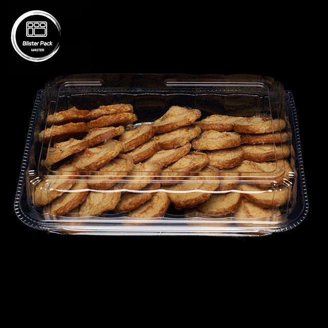 Caja de pastel de PET suizo a medida para postres y envases de regalo de grado alimenticio
