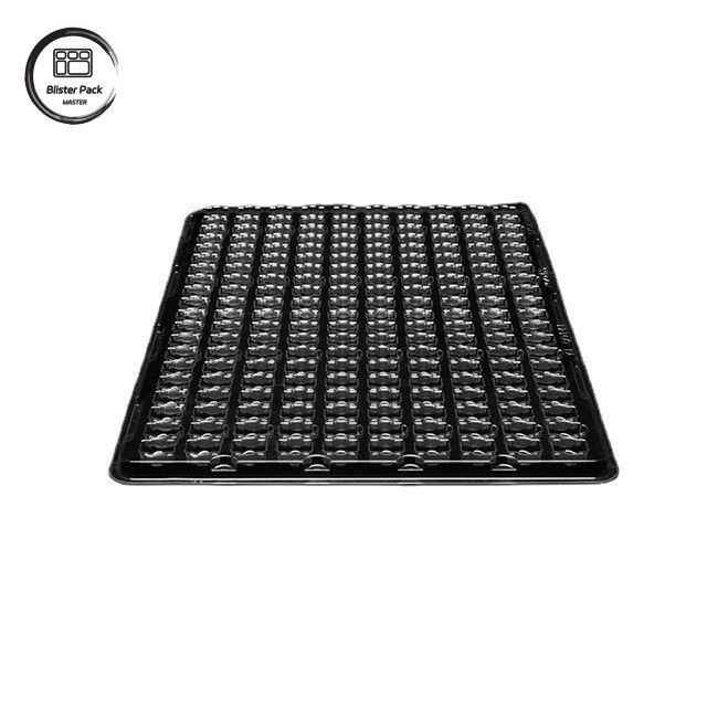 Envases personalizados antiestáticos para componentes electrónicos pequeños