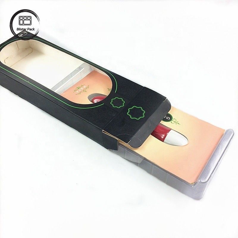 Vibrator desechable transparente Embalaje de productos para adultos, bandeja de plástico para productos para adultos