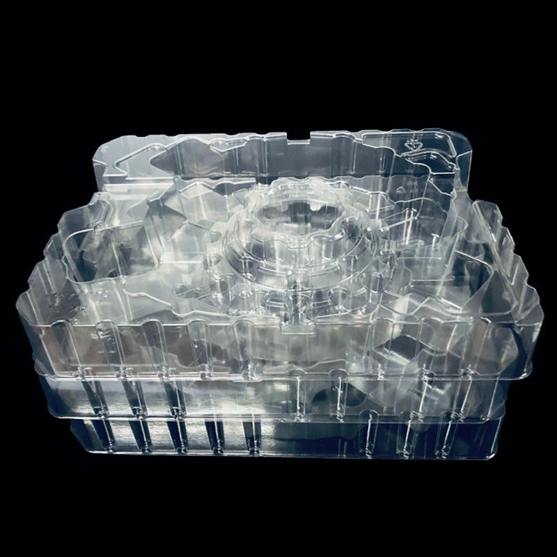 Embalaje en bandeja de PET transparente y personalizable para rodamientos y componentes de hardware