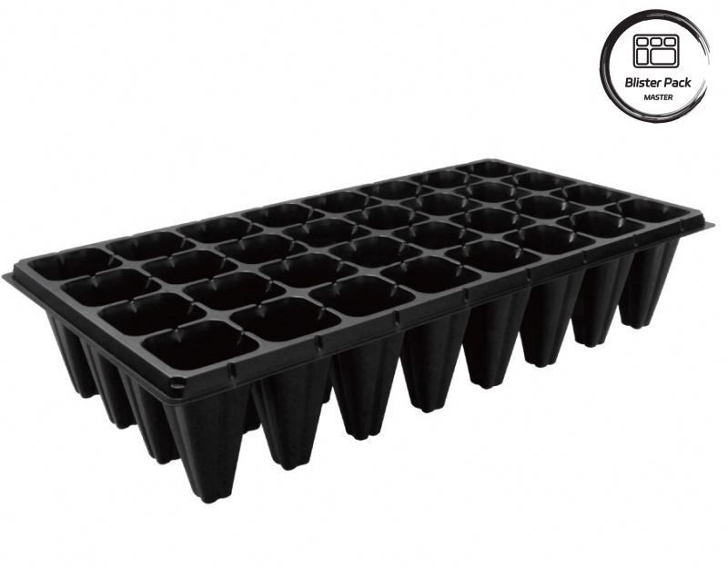 110 mm de profundidad 32 células PS bandeja de semillas, plástico duradero germinación y bandeja de inicio de semillas