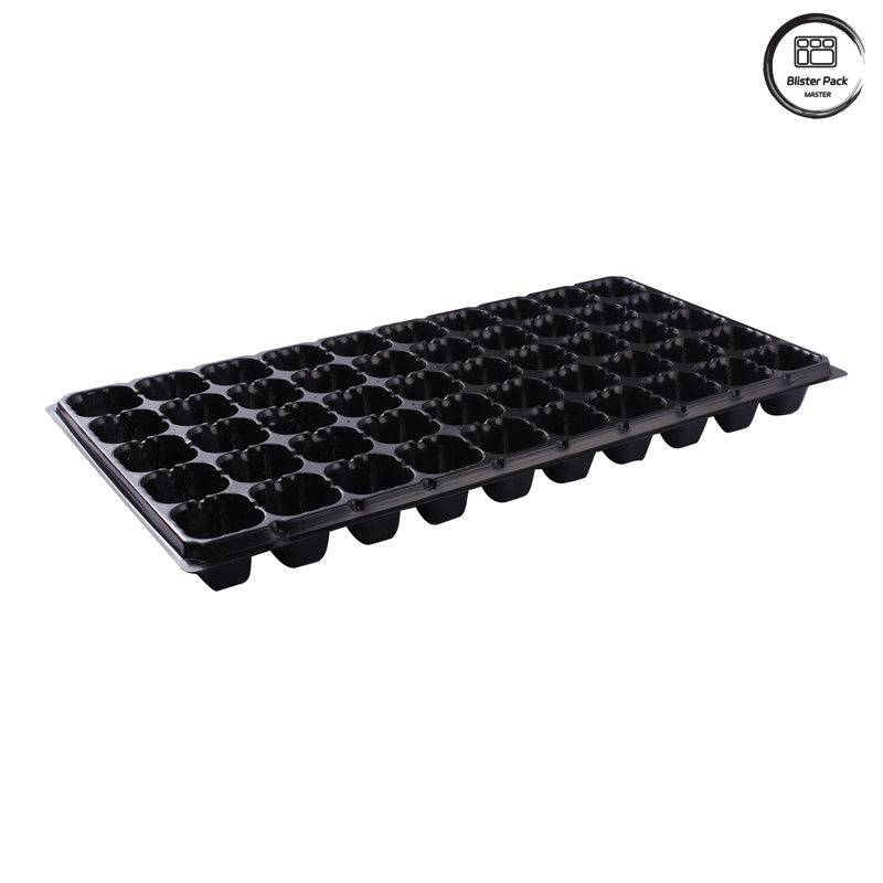 Envases de semillas de 50 células para la propagación de plantas, envases de plástico duradero para semilleros
