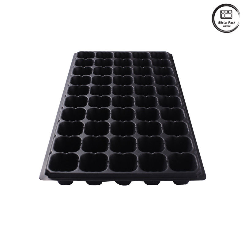Envases de semillas de 50 células para la propagación de plantas, envases de plástico duradero para semilleros