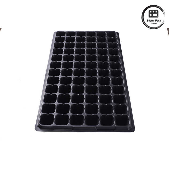 PS Envases para semillas de plástico para propagación 15/21/50/72/98/105/128/200 Células para plantación de jardines